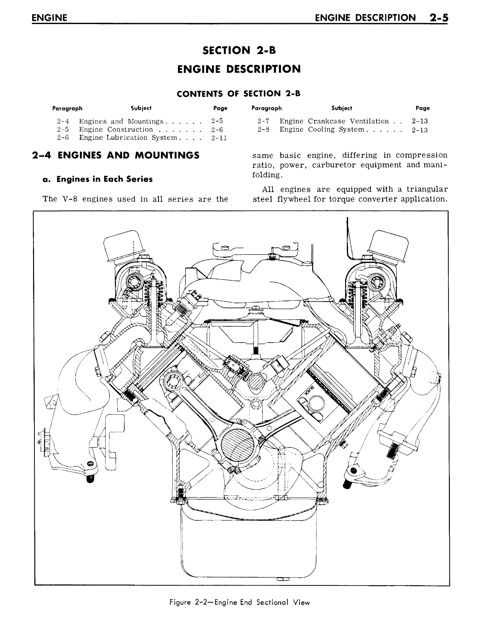 1962 Buick Chassis Service Manual - Engine Page 5 of 46